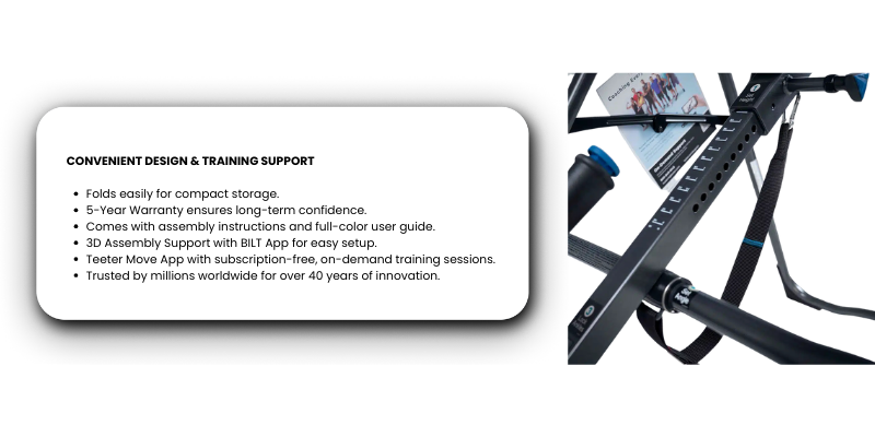 Teeter Hang Ups FitSpine Inversion X3A | Active Fitness Store