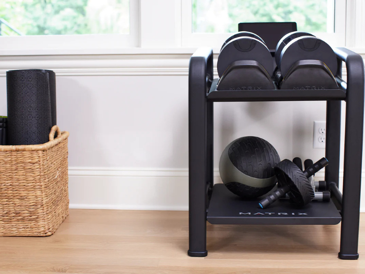 OPTIONAL STORAGE RACK FOR ELEVATED FUNCTIONALITY