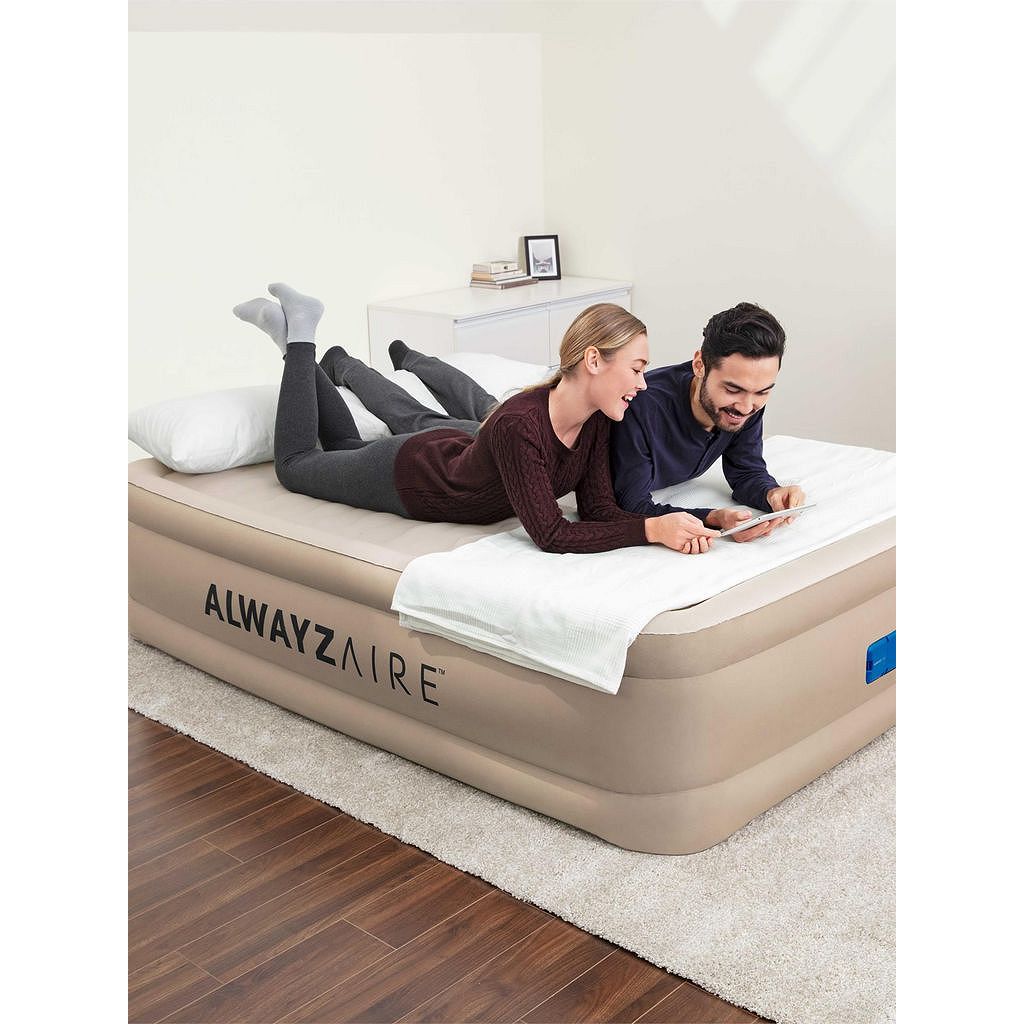 Bestway alwayzaire double high airbed queen 240v hotsell