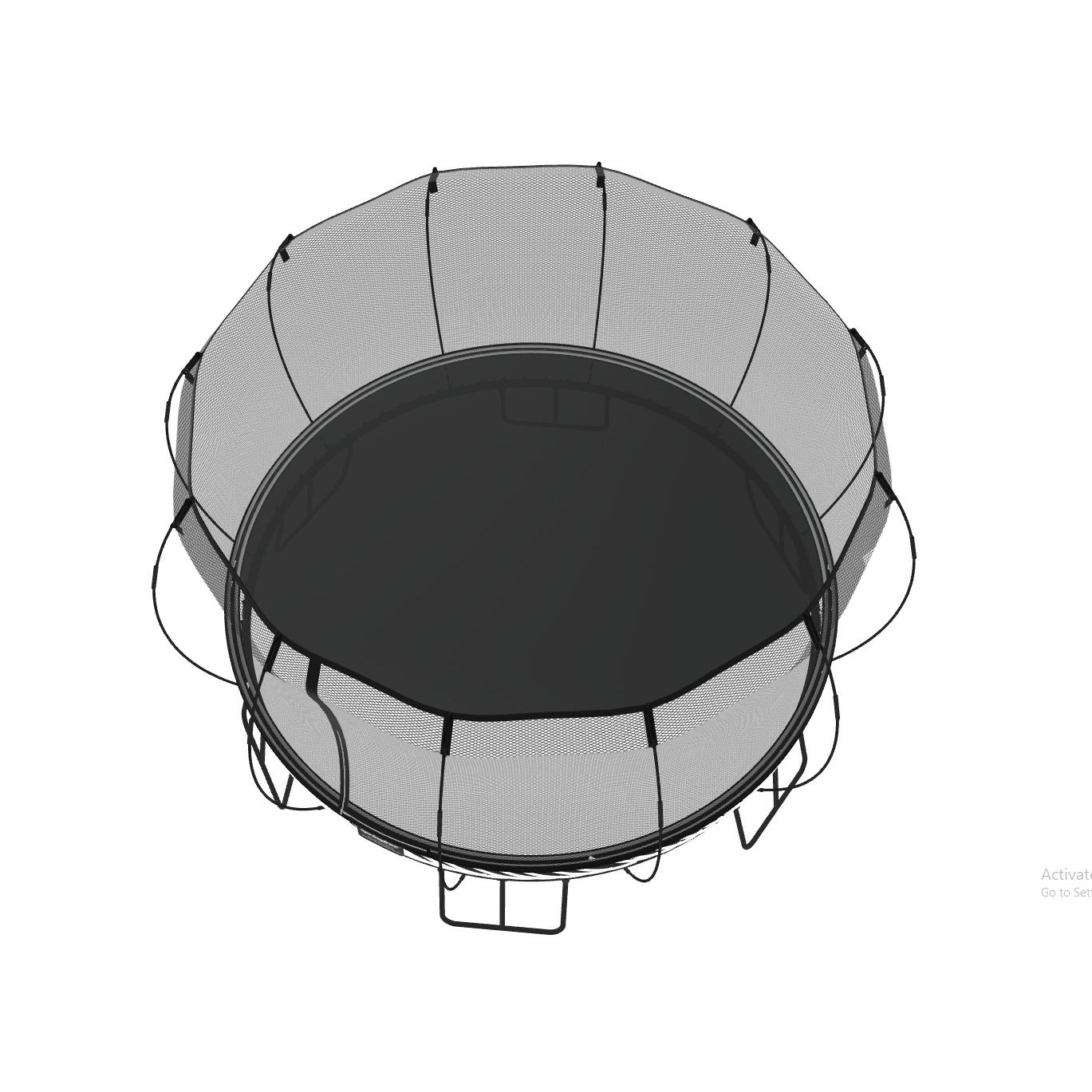 Springfree R132 Jumbo-Round Outdoor Trampoline | 13 FT| Active Fitness ...