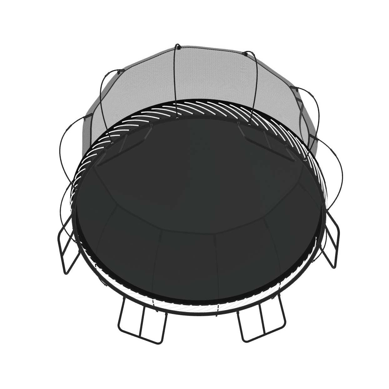 Springfree R132 Jumbo-Round Outdoor Trampoline | 13 FT| Active Fitness ...