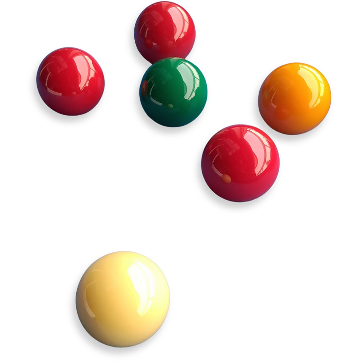 ARAMITH super pro 1G tournament snooker ball set in aluminium case
