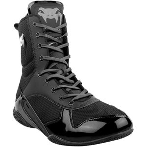Venum Elite Boxing Shoes Black/Black Active Fitness Store